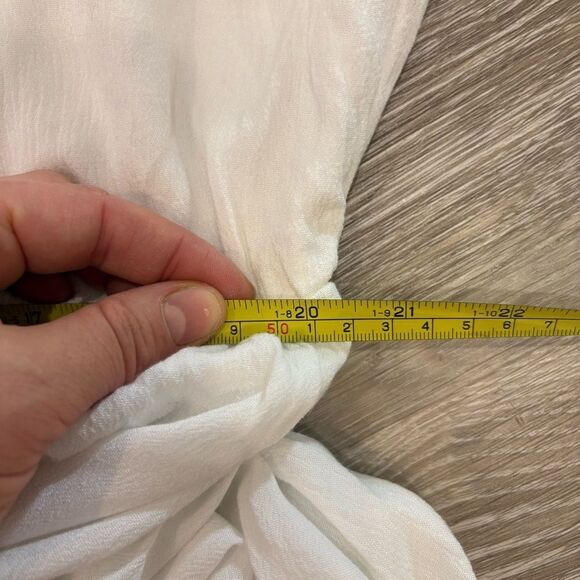 Elegant White Maxi Dress - Picture 12 of 12